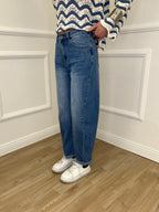 Jeans Balloon Slim 9319 Azzurro