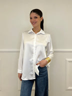 Camicia Satin 1081 Bianco