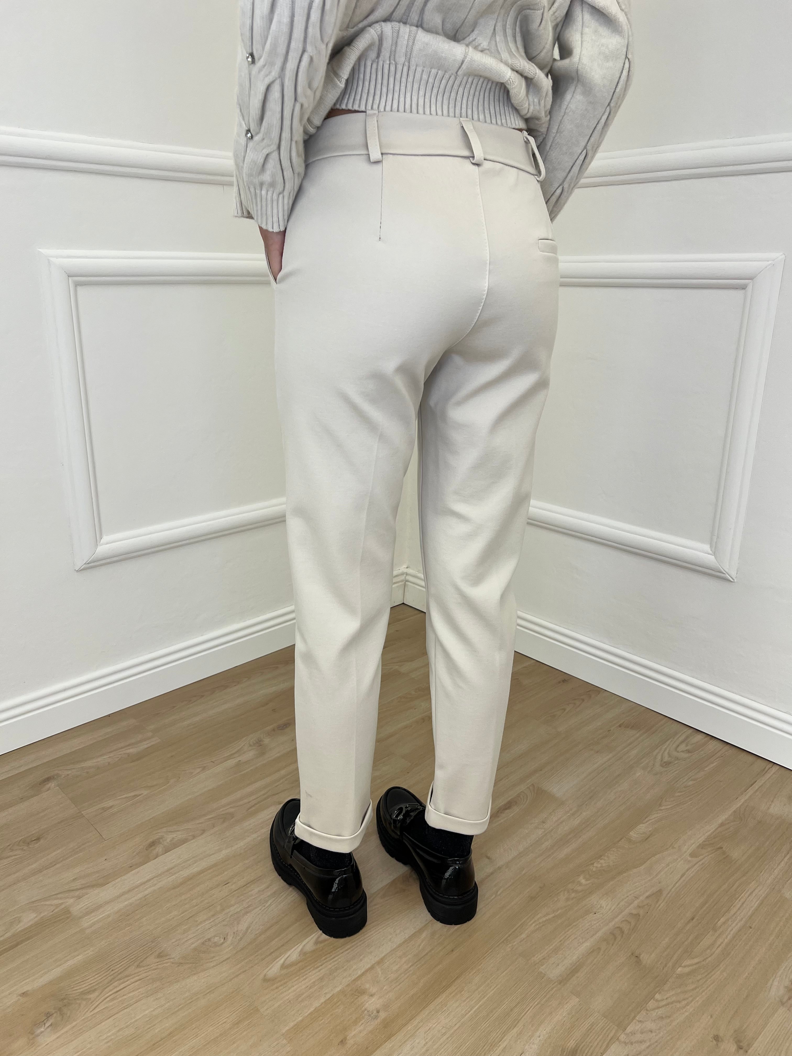 Pantalone Cuore 5582 Panna