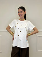 T-shirt Ricami Bee 82217