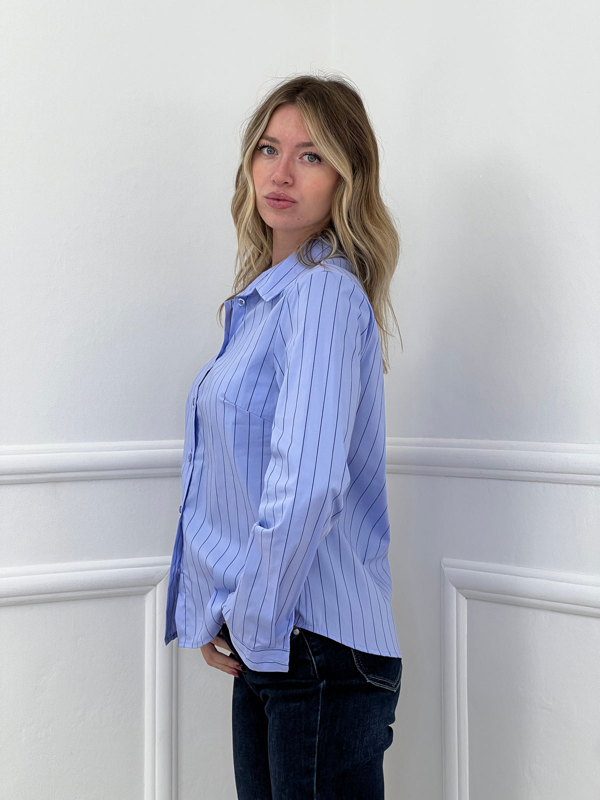 Camicia Bastoncino 5017 Azzurro