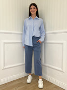 Pantalone Carrot 2527 Blu Jeans - Bazar Abbigliamento
