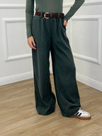 Pantalone Corduroy Cintura 27998 Verde