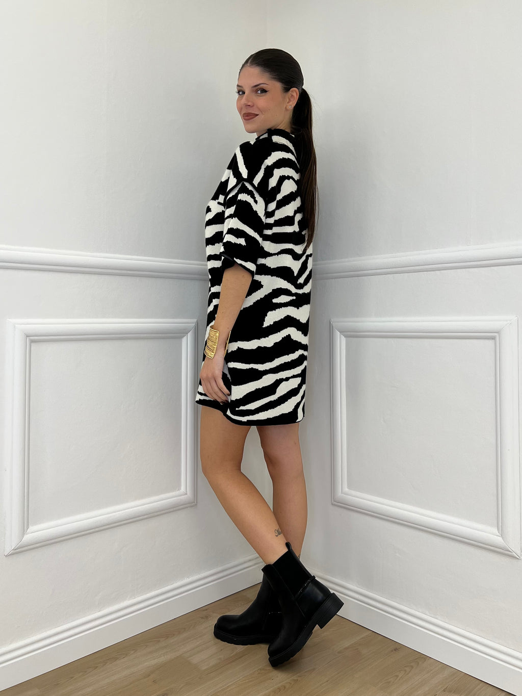 Maxi Maglia Zebra 8029