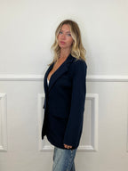 Blazer Oversize Monopetto 2202 Blu