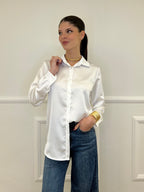 Camicia Satin 1081 Bianco
