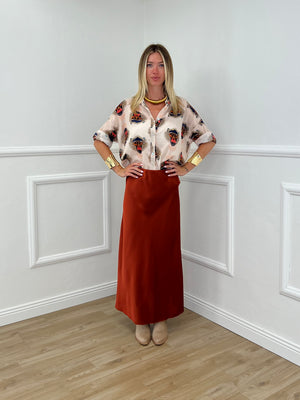 Longuette In Satin 2236 Rame