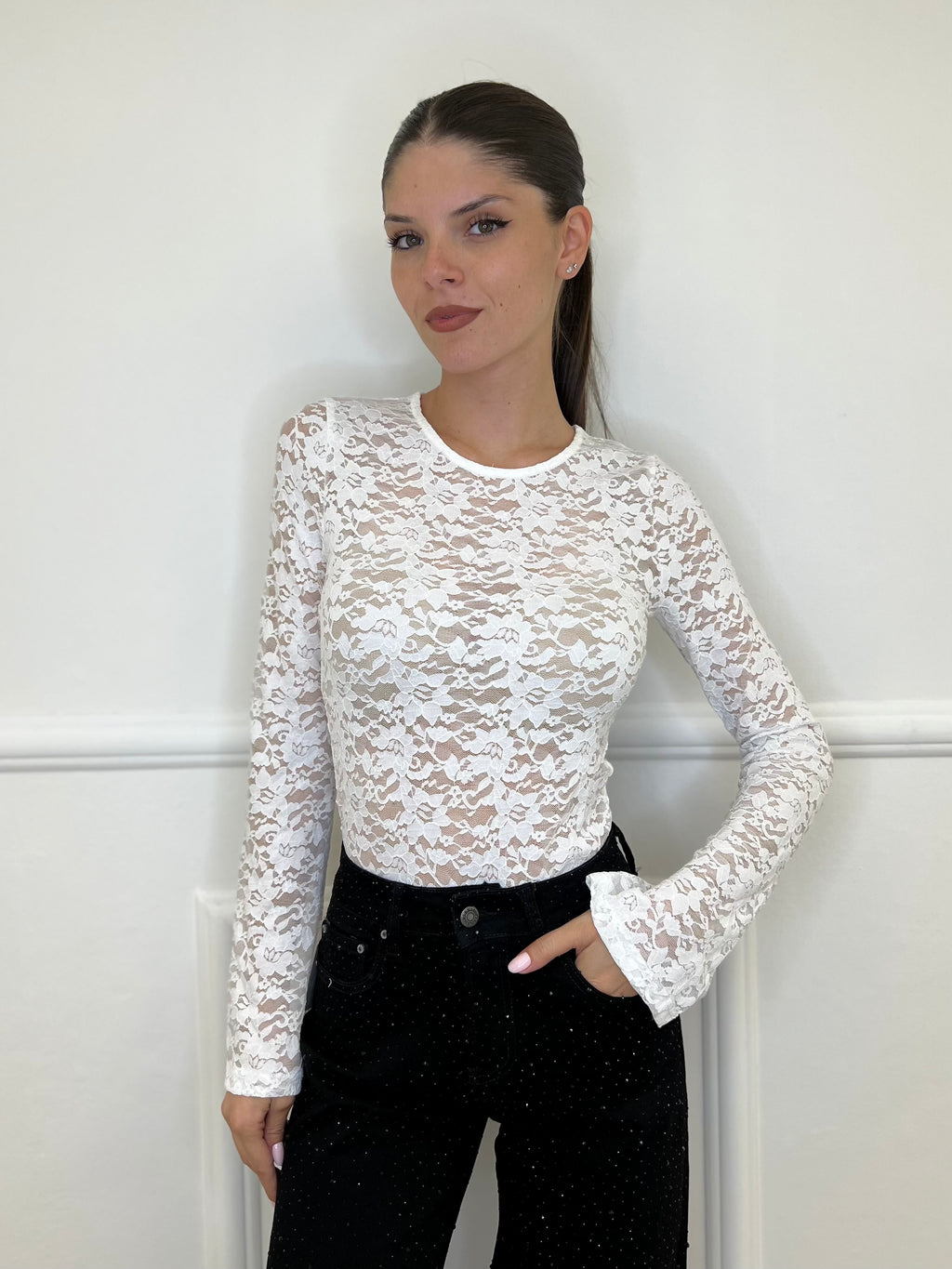 Body Pizzo 7085 - Bazar Abbigliamento