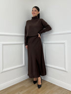 Dolcevita Micro Paillettes 25100 Marrone