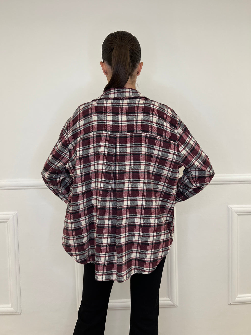 Camicia Madras 25371 Bordeaux