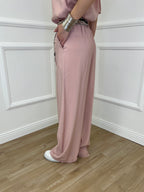 Pantalone Cupro Fusciacca 20527 Rosa