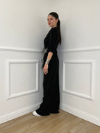 Pantalone Cupro Fusciacca 20527 Nero