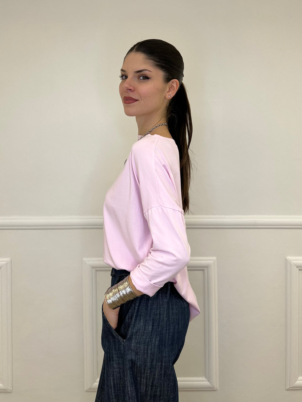 Maglia Scollo a Barchetta 2158