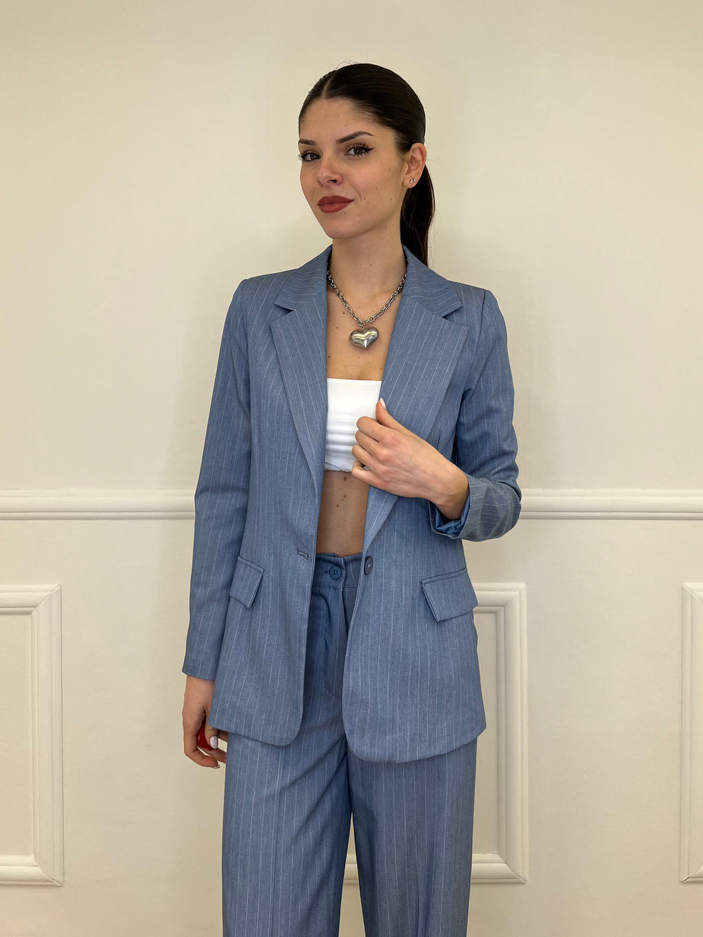 Tailleur Gessato G27636 Avio