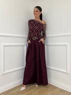 Maglia Microrete Monospalla 11396 Bordeaux