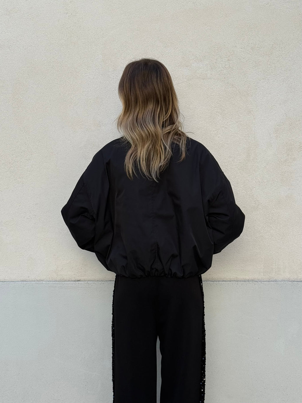 Bomber Interno Trapuntato 6313 Nero