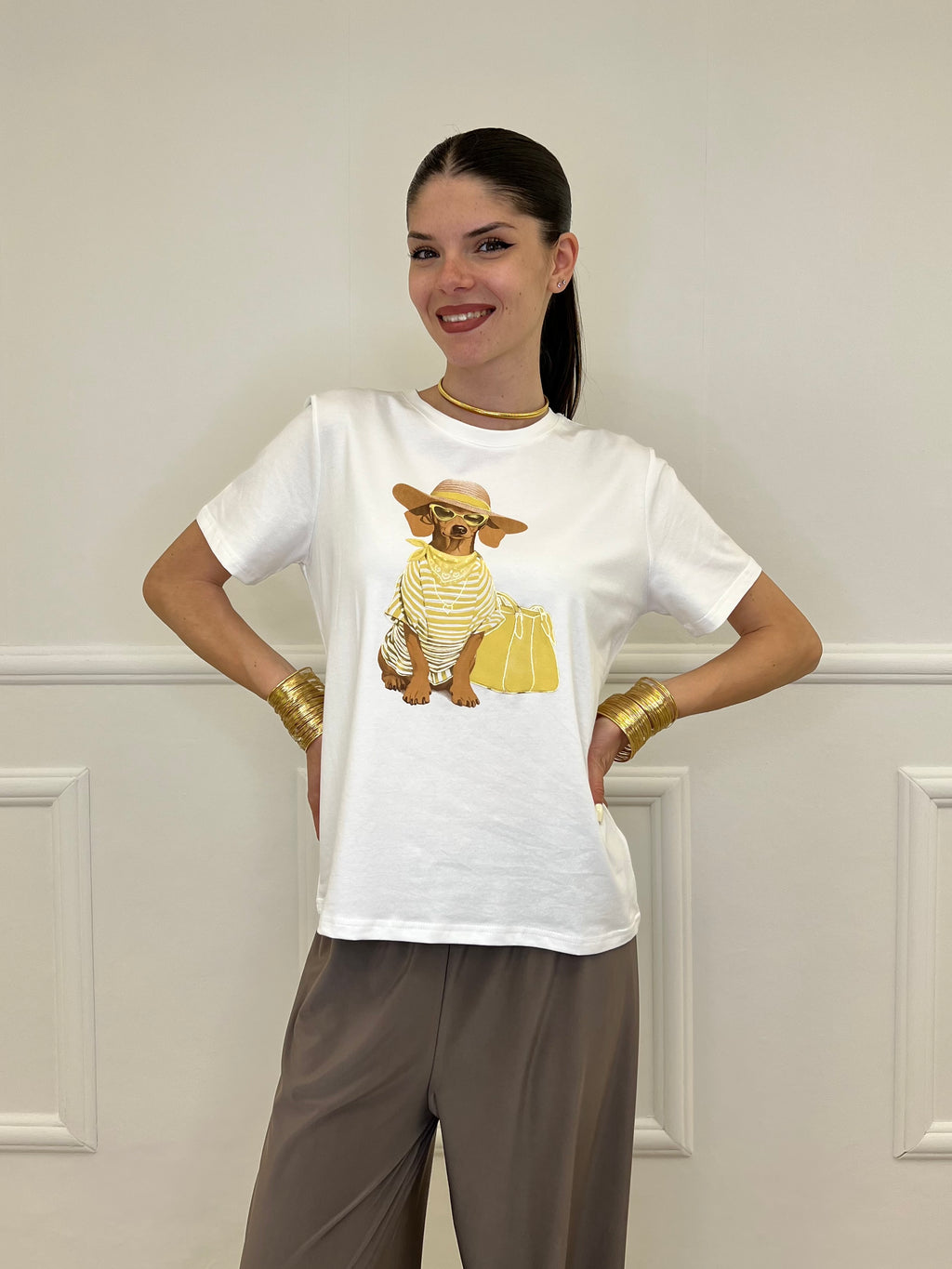 T-shirt Over Bassotto Panama M26-17