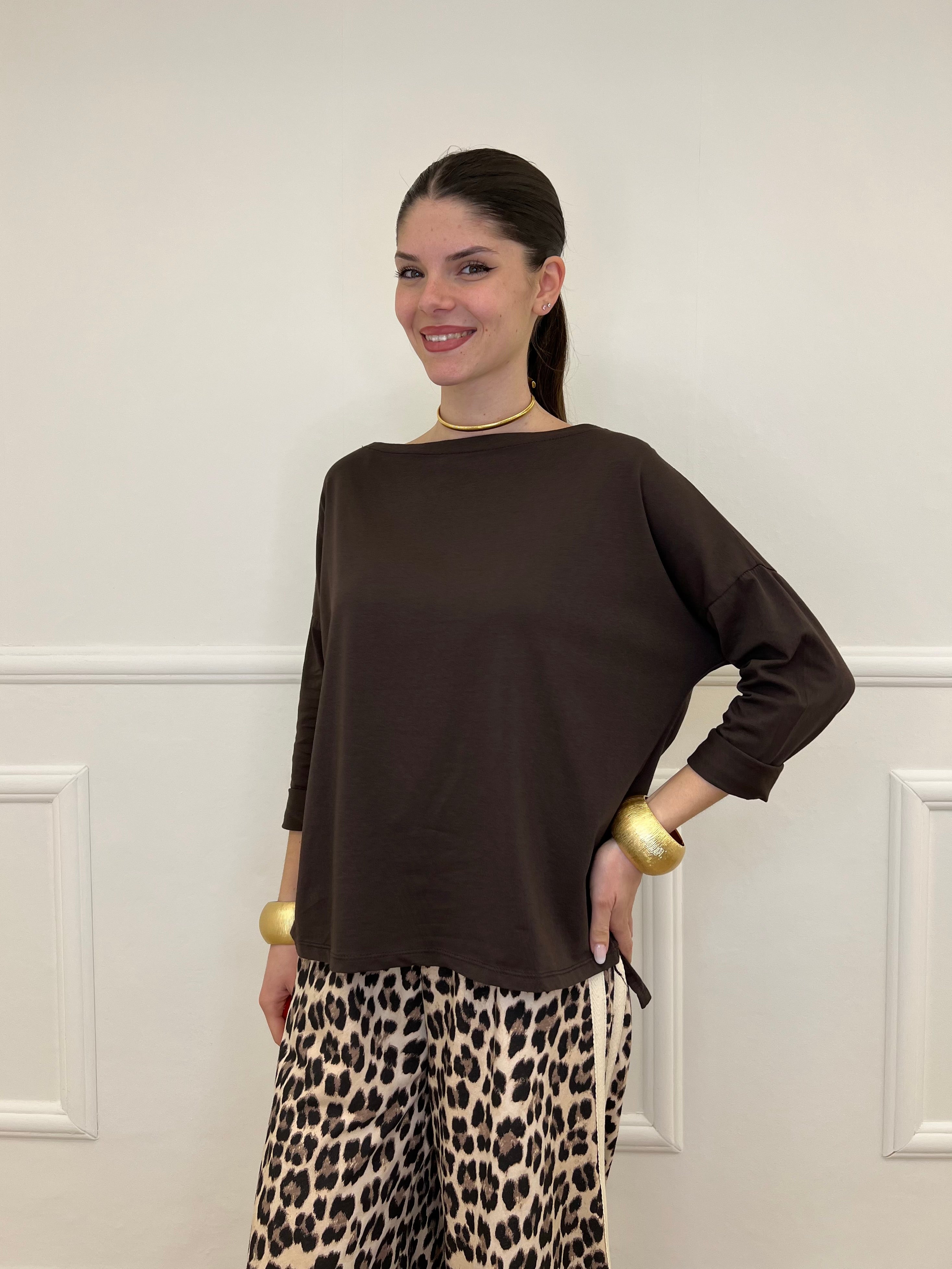 Maglia Scollo a Barchetta 2158