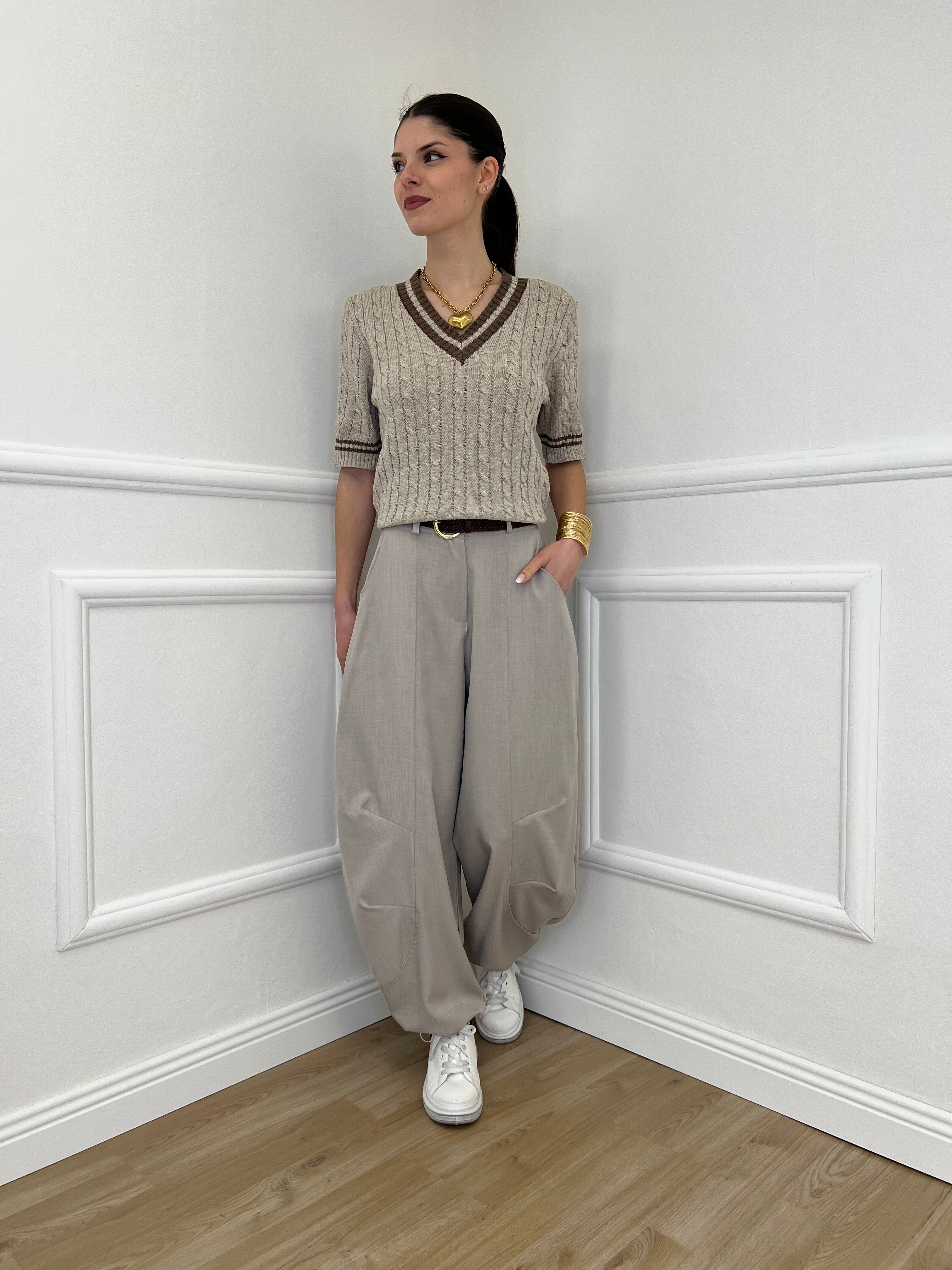 Pantalone Parachute Balloon 28894 Taupe