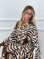 Camicia Jungle Raso R02967