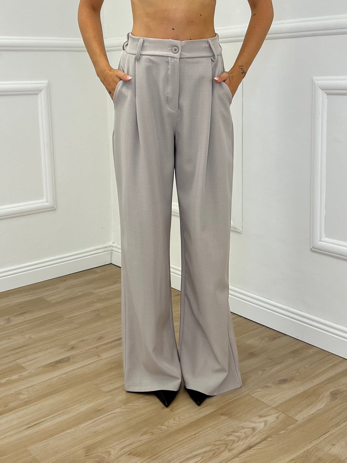 Tailleur Con Cintura 51025 Taupe