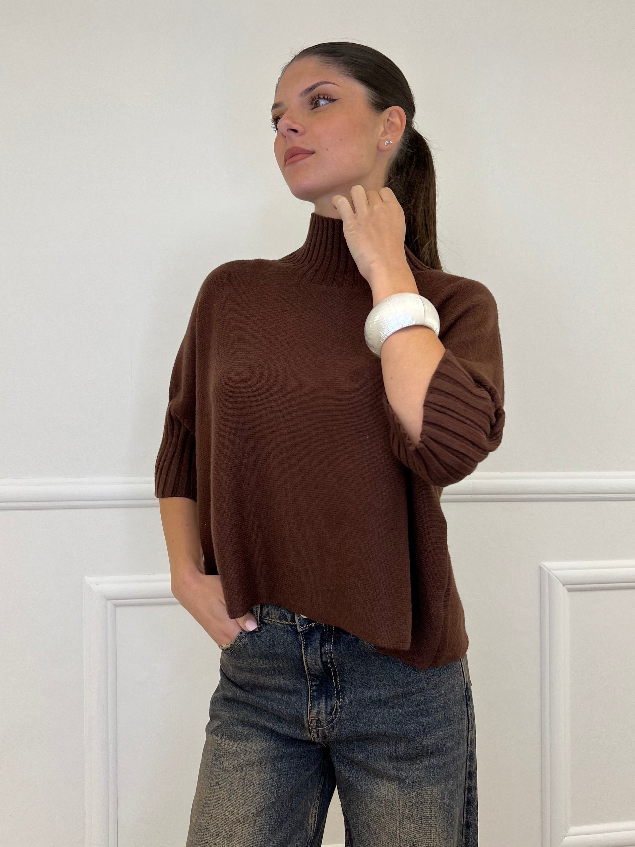 Maglia Vulcano Scatoletta 5279 Marrone