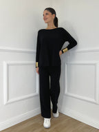 Completo Girocollo 24043 Nero