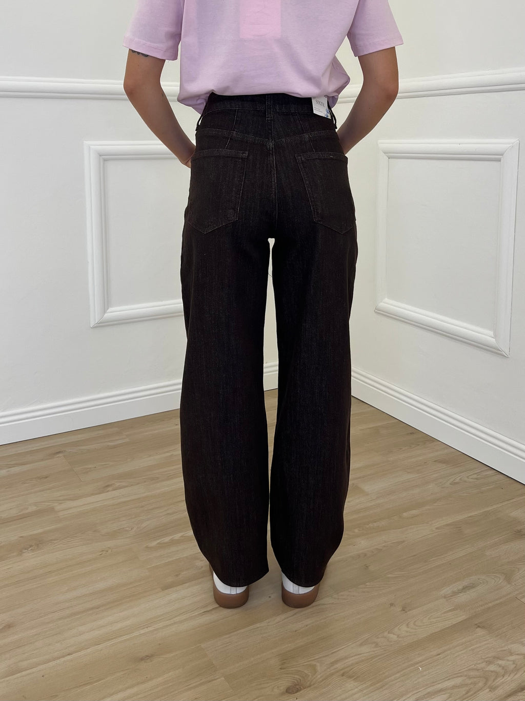 Jeans Balloon H3875-2 Marrone