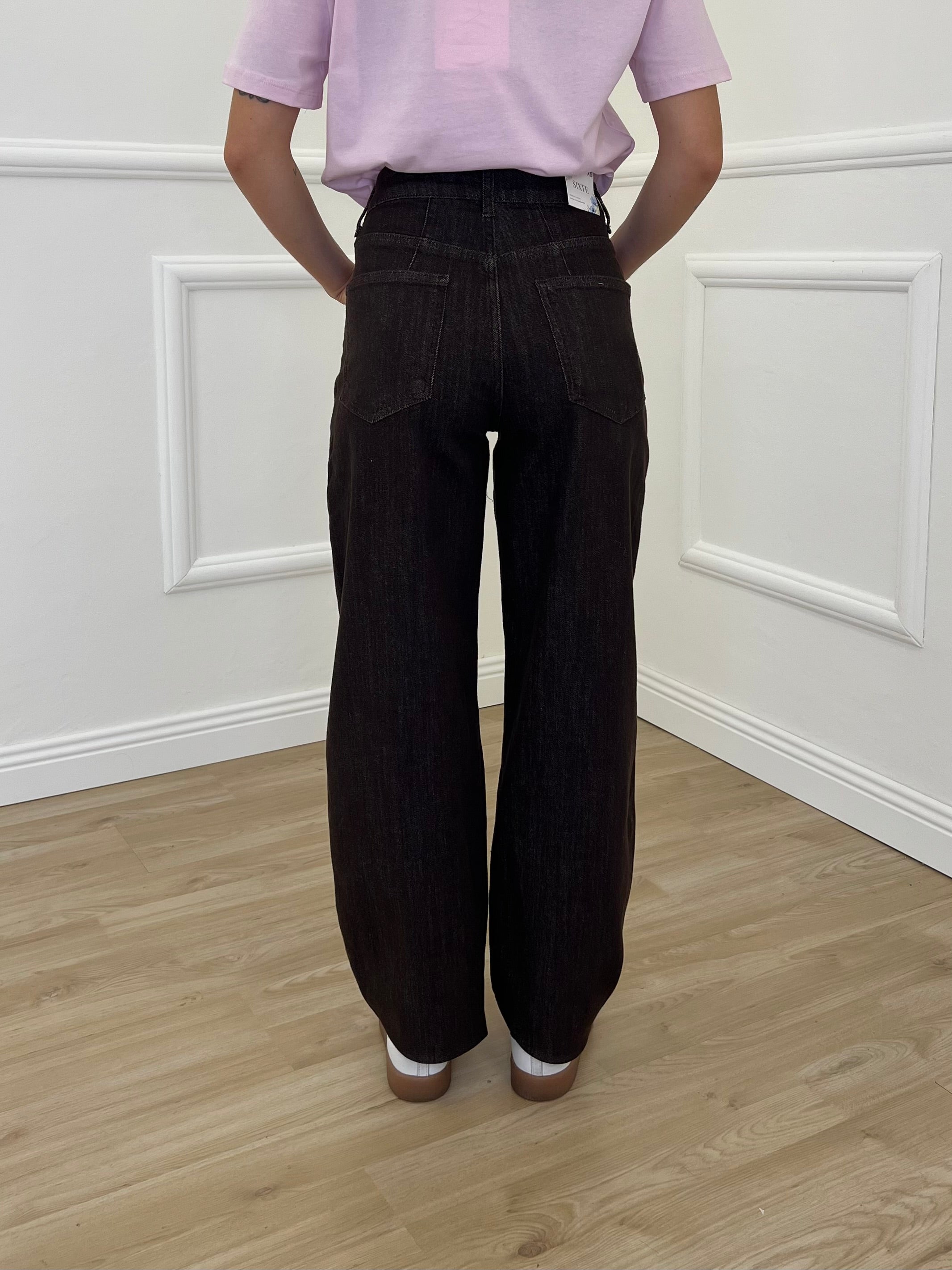 Jeans Balloon H3875-2 Marrone