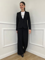 Giacca Corta in Gabardine 1878 Nero