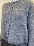 Cardigan Kid Mohair 5211 Grigio