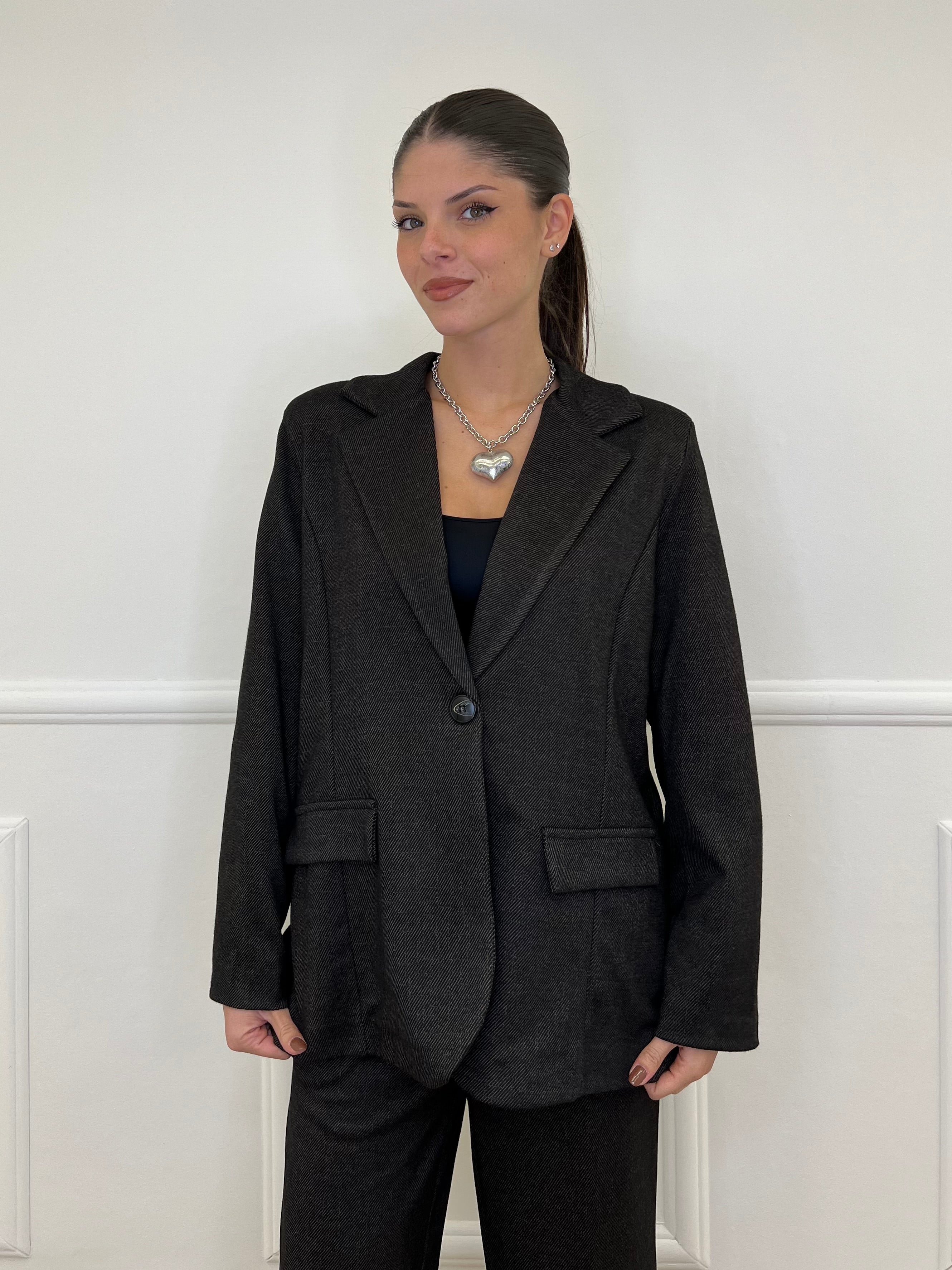 Giacca Twill Bicolor L5181 Moro