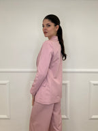Tailleur Gessato G27636 Rosa