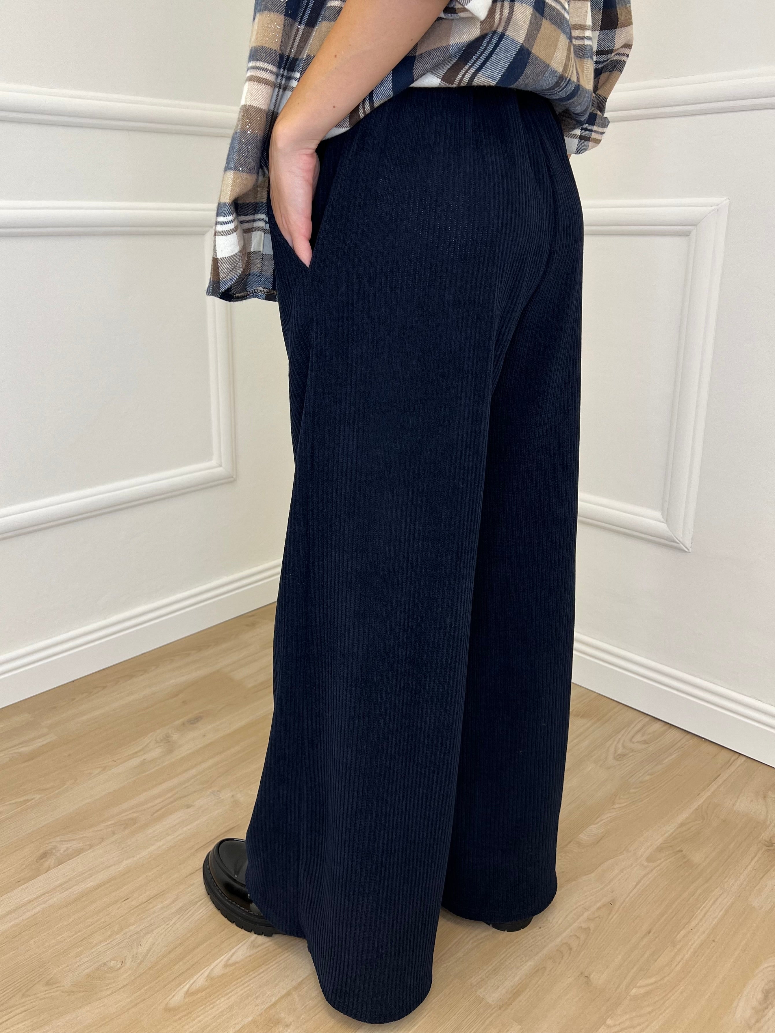 Pantalone Corduroy 6156 Blu