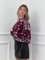 Maglia Bandana 11330 Burgundy