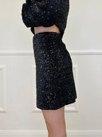 Gonna Paillettes 6081 Nero