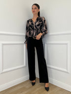 Pantalone Straight 580 Nero - Bazar Abbigliamento