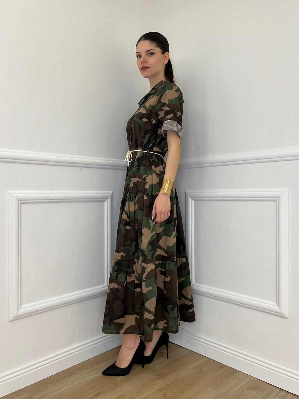 Abito Chemisier Camouflage 32-272