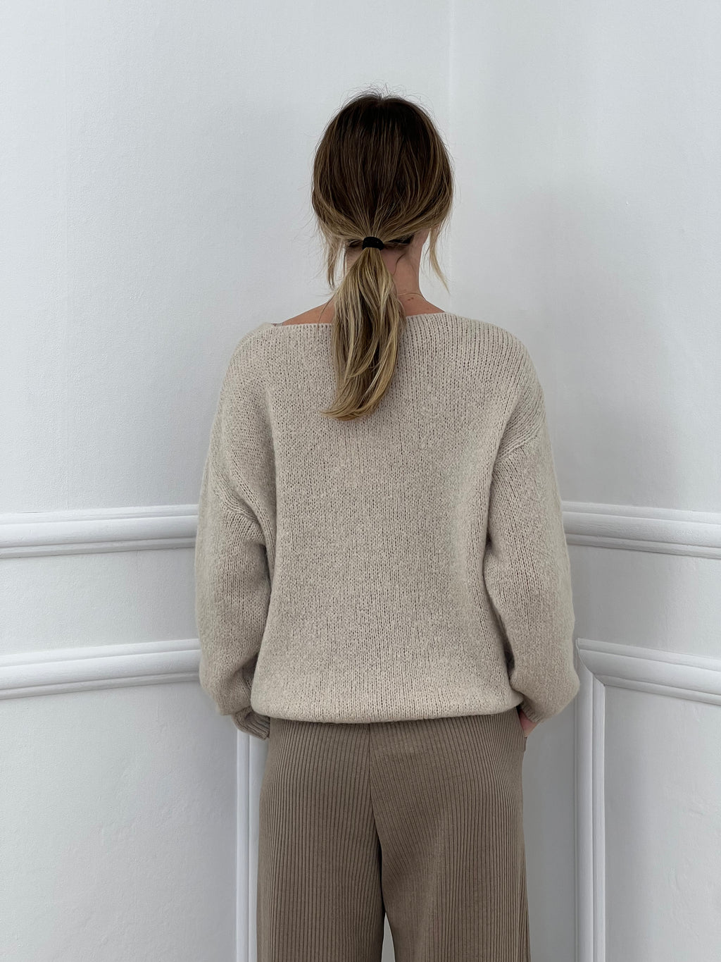 Maglia Alpaca Scollo V 24103