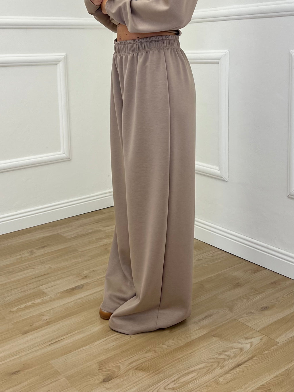Tuta Over in Viscosa 3277 Taupe