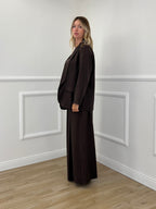 Blazer Over Sciallato 25433 Marrone