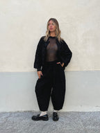 Pantalone Balloon Devorè 168660 Nero