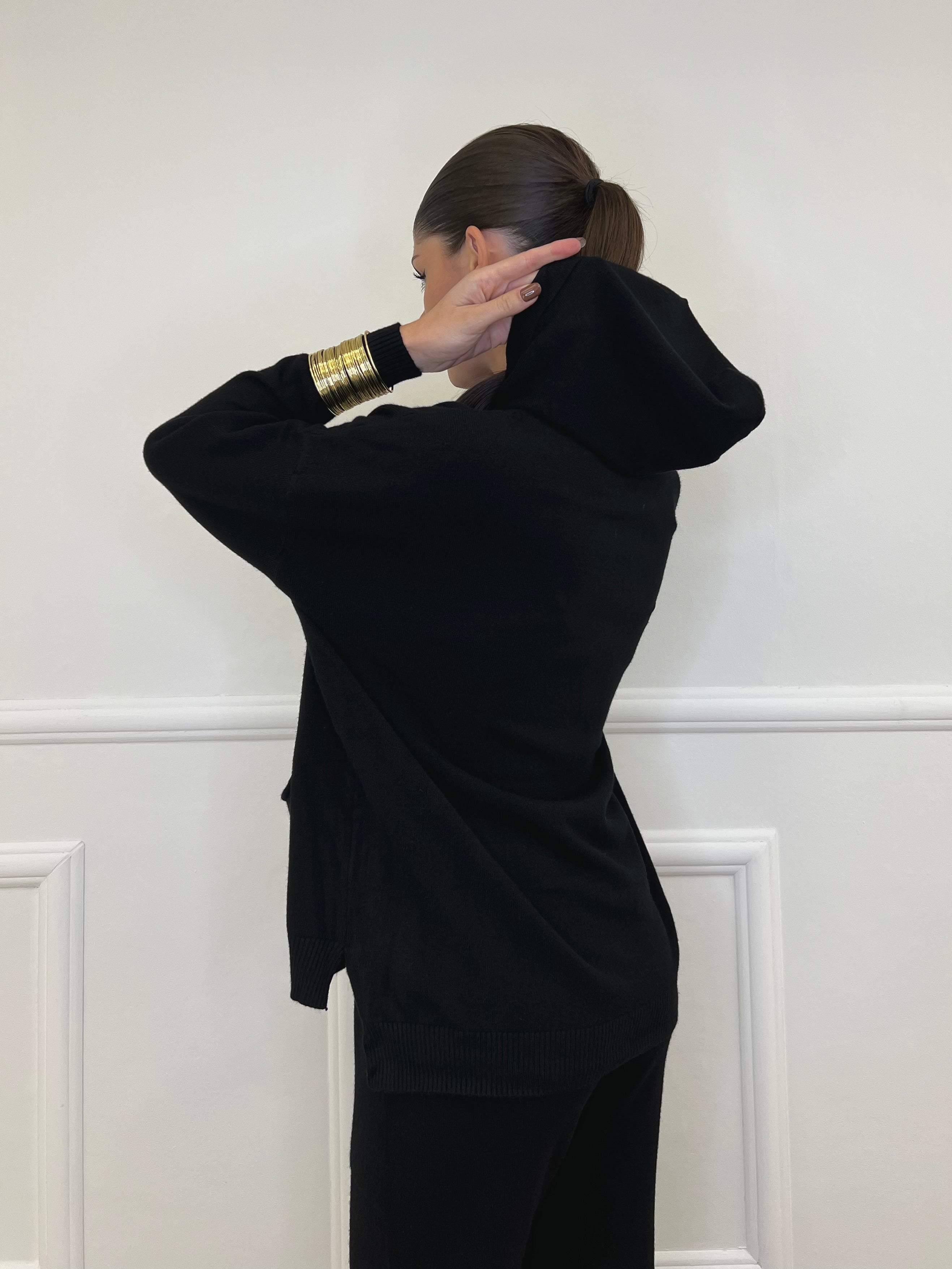 Completo Cappuccio 60592 Nero