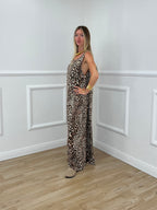 Vestito Viscosa Animalier 765 Maculato