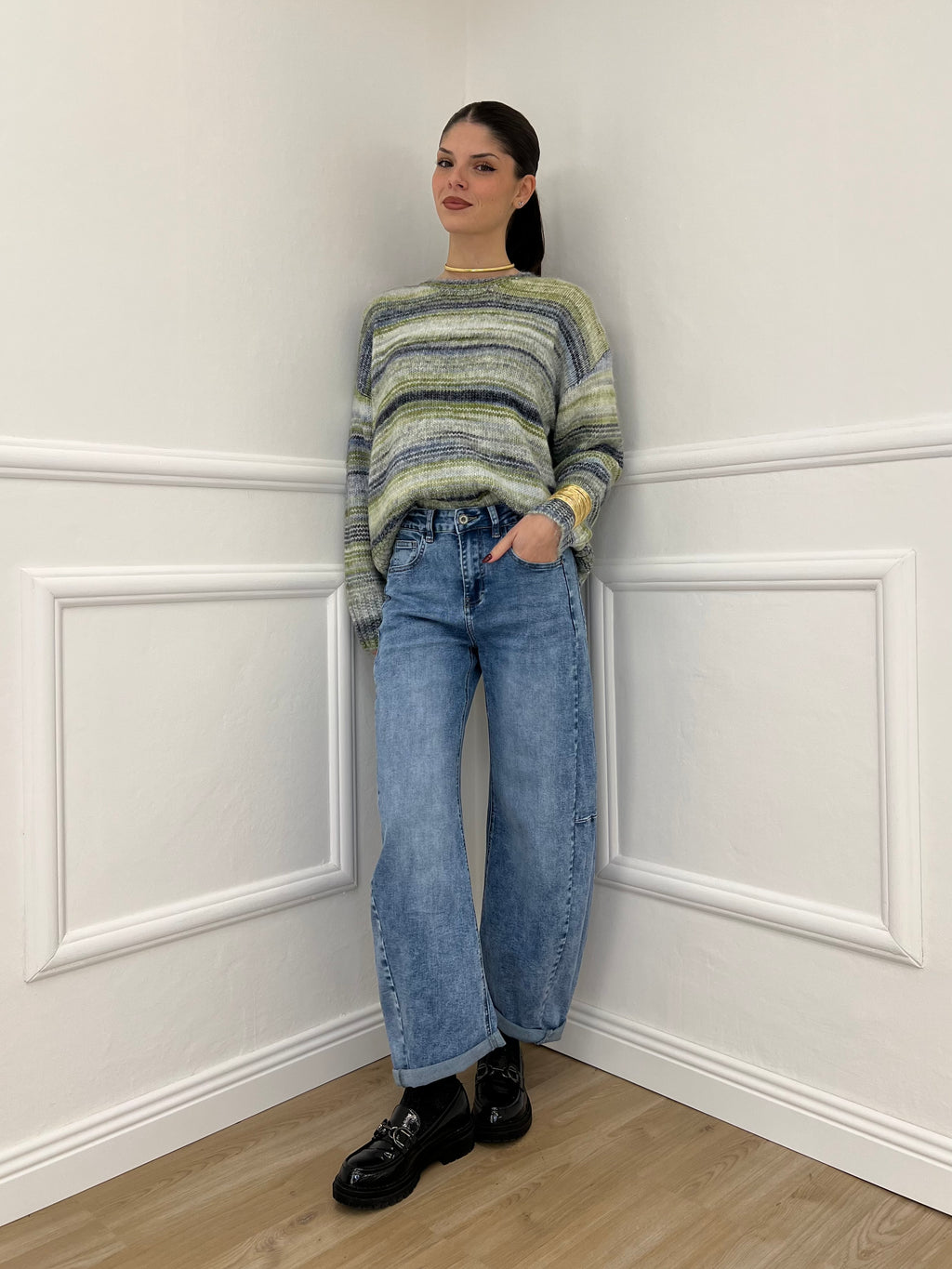 Jeans Balloon 9260 Azzurro