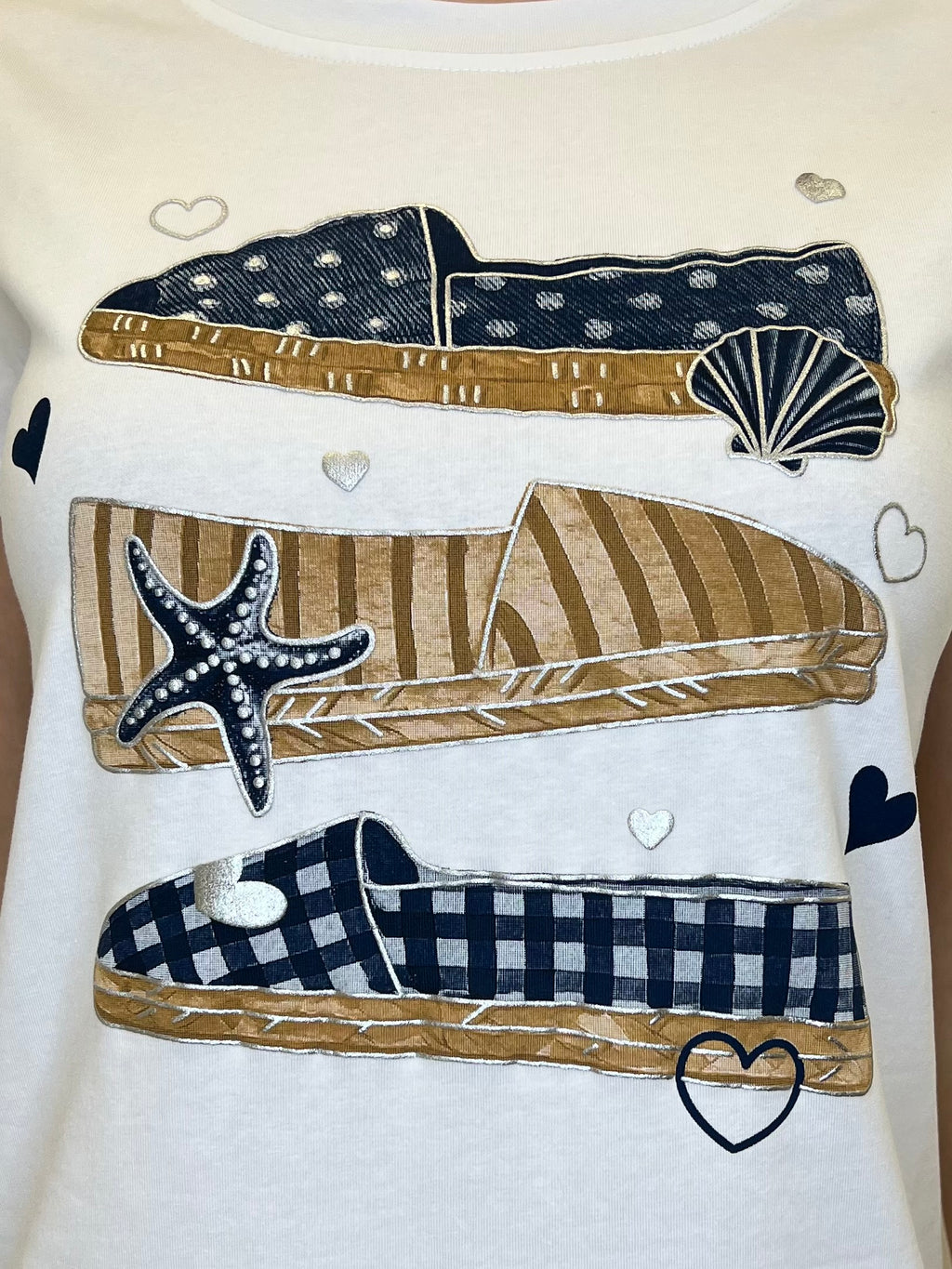 T-shirt Regular Fit Espadrillas