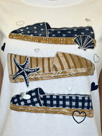 T-shirt Regular Fit Espadrillas