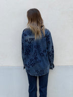 Giacca Camicia in Denim Devorè 3110