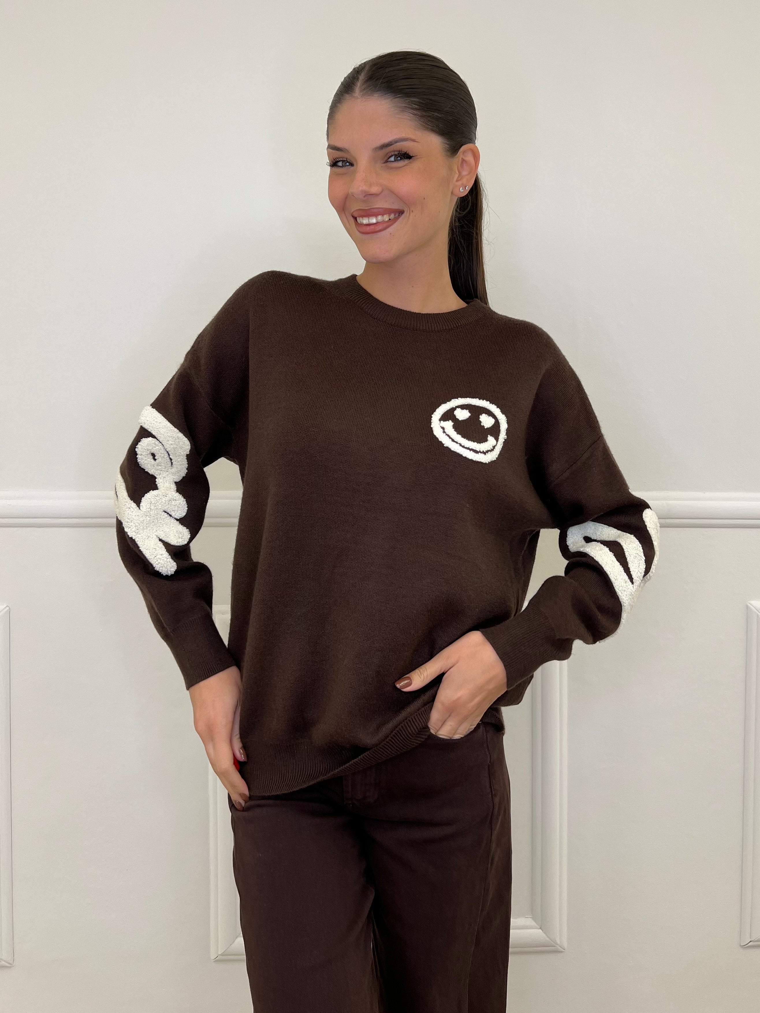 Maglia Smile 4982566 Caffè