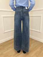 Jeans Wide Leg Orlo P281-1